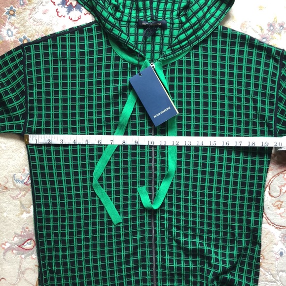 Piazza Sempione Checkered Zip Up Jacket NWT - Picture 11 of 12